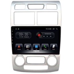 Штатная магнитола Stonelock KIA9200MB 3/32 ГБ для KIA Sportage 2005-2009 с воздуховодами на Android 10.0