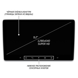 Штатная магнитола IQ NAVI P6-1733CFSHD SUPER HD (6/128ГБ) для Kia Sportage II 2004-2010 на Android 10.0