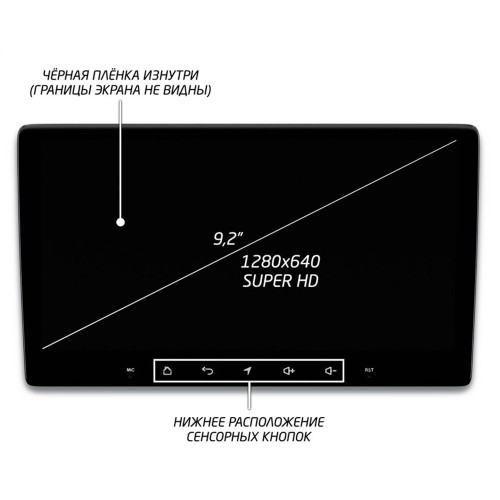 Штатная магнитола IQ NAVI P6-1733CFSHD SUPER HD (6/128ГБ) для Kia Sportage II 2004-2010 на Android 10.0