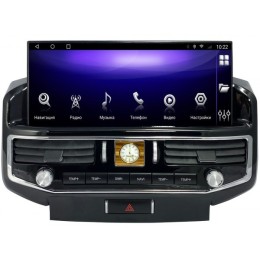 Parafar для Toyota Land Cruiser 200 2007-2015 в стиле LC300 (low+High) на Android 12.0 (PF381L12)