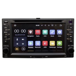 Штатная магнитола Ksize DVA-ZN7033 Kia Sportage, Carnival, Cerato, Sorento Android 6.0.1