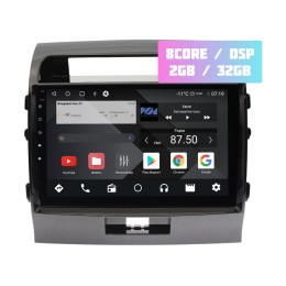 Wide Media MT1004QT-2/32 для Toyota Land Cruiser 200 2007-2015 (для авто без усилителя) на Android 10.0