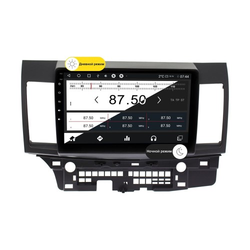 Wide Media MT1047QT-2/32 для Mitsubishi Lancer X 2007-2019 (для авто с Rockford) на Android 10.0