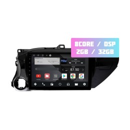 Wide Media MT1056QT-2/32 для Toyota Hilux 2015-2020 (левый руль) на Android 10.0