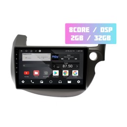 Wide Media MT1067QT-2/32 для Honda Fit 2007-2014 (правый руль), темносерая на Android 10.0