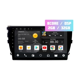 Wide Media MT1076QT-2/32 для Zotye T600 2013+ на Android 10.0