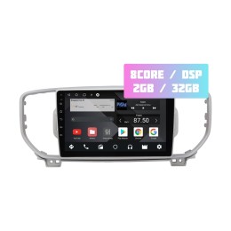 Wide Media MT9044QT-2/32 для KIA Sportage IV 2016-2018 (для авто без камеры) на Android 10.0