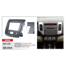 Переходная рамка CARAV 08-004/Incar RMS-N03 (Mitsubishi Outlander XL, Peugeot 4007,Citroen C-Crosser 2007+)