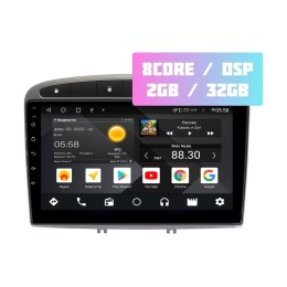 Wide Media MT9119QT-2/32 для Peugeot 408 2012 - 2017 серая на Android 10.0
