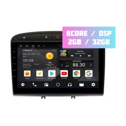 Wide Media MT9120QT-2/32 для Peugeot 408 2012 - 2017 черная на Android 10.0