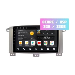 Wide Media MT9121QT-2/32 для Toyota Land Cruiser 100 2002-2007 (для авто с МКПП) на Android 10.0