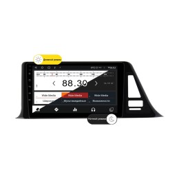 Wide Media MT9124QT-2/32 для Toyota C-HR I 2019+ (левый руль) на Android 10.0