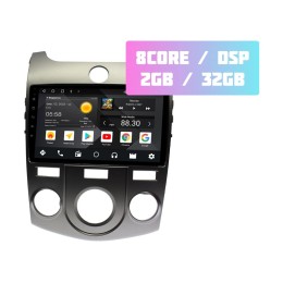 Wide Media MT9128QT-2/32 для Kia Cerato II 2009-2013 (с кондиционером) на Android 10.0