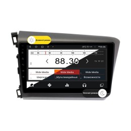 Wide Media MT9166QT-2/32 для Honda Civic 2012-2015 на Android 10.0