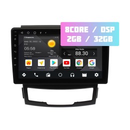 Wide Media MT9184QT-2/32 для SsangYong Actyon 2010-2013 на Android 10.0