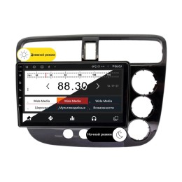 Wide Media MT9206QT-2/32 для Honda Civic 7 (VII) 2000 - 2006 на Android 10.0