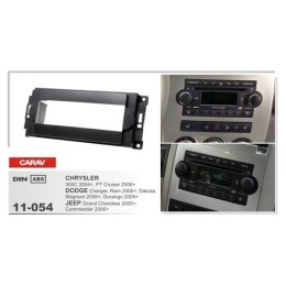 Переходная рамка CARAV 11-054/Incar 99-6507A (Chrysler 300C 2004+, Cruiser 2006+, Dodge Charger, Ram 2006+, Dakota, Magnum 2006+, JEEP Grand Cherokee 2005+,Commander)
