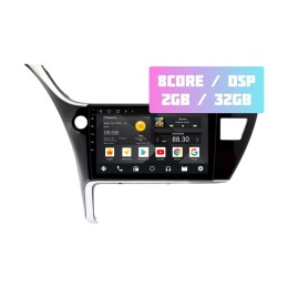 Wide Media MT1135QT-2/32 для Toyota Corolla XI 2016-2019 (для авто без штатной камеры) на Android 10.0