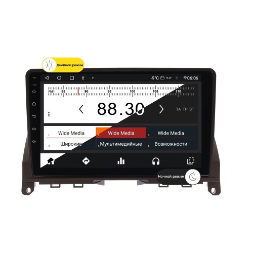 Wide Media MT9312QT-2/32 для Mercedes C-klasse (W204) 2006-2011 на Android 10.0