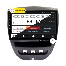 Wide Media MT1152QT-2/32 для Peugeot 107 2005 - 2012 на Android 10.0