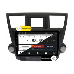 Wide Media MT1167QT-2/32 для Toyota Highlander (U40) 2007-2013 (для авто без усил.) на Android 10.0
