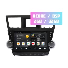 Wide Media MT1179QT-2/32 для Toyota Highlander (U40) 2007-2013 (для авто с усил., тип 3) на Android 10.0