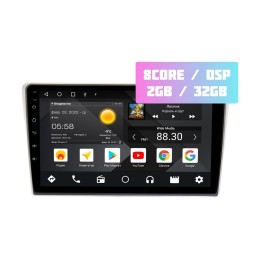 Wide Media MT9371QT-2/32 для Toyota Avensis II 2003-2008 (Серая) на Android 10.0
