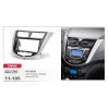 Переходная рамка CARAV 11-105/Incar RHY-N19 (HYUNDAI Solaris, i-25, Accent, Verna 2010+)