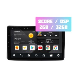 Штатная магнитола Wide Media MT1236QT-2/32 для UAZ Patriot 2016-2021 (без рулевого управления) на Android 10.0