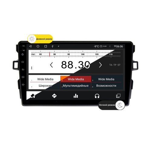Wide Media MT9427QT-2/32 для Toyota Auris I (E150) 2006-2012 на Android 10.0