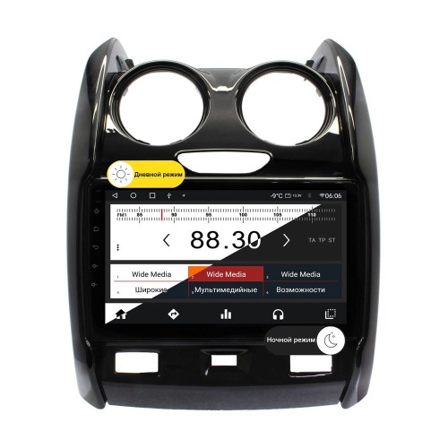 Wide Media MT9457QT-2/32 для Renault Duster 2015+ Тип3 на Android 10.0