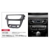 Переходная рамка CARAV 11-152/Incar RFR-N15 (Black)/ 11-418 (Grey) (Renault Megane 3 2008+, Fluence 2010+)