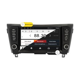 Wide Media MT9750QT-2/32 для Nissan Qashqai II, X-Trail III (T32) 2015-2019 (левый руль) авто без Navi на Android 10.0
