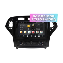 Wide Media MT9771QT-2/32 для Ford Mondeo IV 2007-2010 чер., для авто с климат контролем на Android 10.0