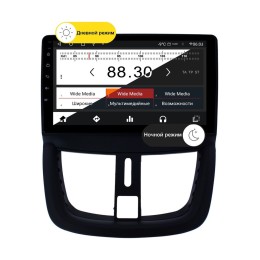 Wide Media MT9203QT-2/32 для Peugeot 207 I 2006-2015 на Android 10.0