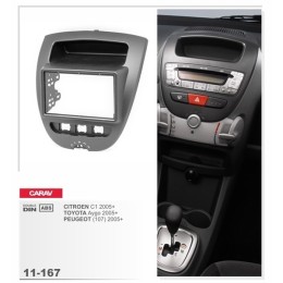 Переходная рамка CARAV 11-167/Intro RFR-FC258 (Citroen C1 2005+ / Toyota Aygo 2005+ / Peugeot (107) 2005+ )