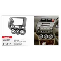 Переходная рамка CARAV 11-213/Intro RHO-N06 (HONDA Fit, Jazz 2002-2008 w/Manual Aircondition (Right Wheel) )