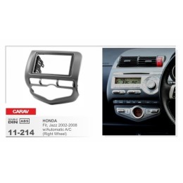 Переходная рамка CARAV 11-214/Intro RHO-N08 (HONDA Fit, Jazz 2002-2008 w/Auto Aircondition (Right Wheel) )