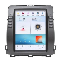 CarMedia ZF-1116H-Q6 Tesla-Style для Toyota LC Prado 120 2002-2009 на Android 11.0