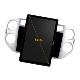 CarMedia OL-9908-1-RLX TESLA (вертикально-поворотный экран) для Volkswagen Tiguan 2007-2016 на Android 10.0