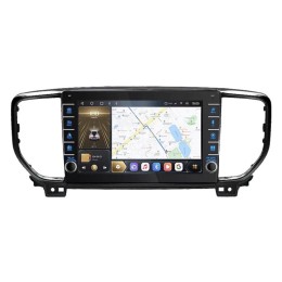 CarMedia OL-9780-2-P (с кнопками) для Kia Sportage IV 2018-2022 черная на Android 10.0