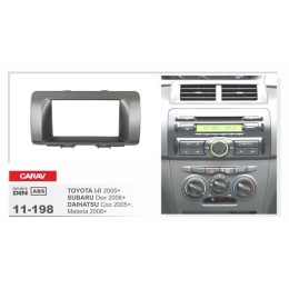 Переходная рамка CARAV 11-198 (TOYOTA bB 2005+ / SUBARU Dex 2008+ / DAIHATSU Coo 2005+; Materia 2006+ )