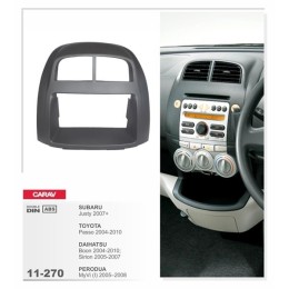 Переходная рамка CARAV 11-270 (TOYOTA Passo 2004-2010 / DAIHATSU Boon 2004-2010; Sirion 2005-2007 / SUBARU Justy 2007+ / PERODUA MyVi (I) 2005–2008)