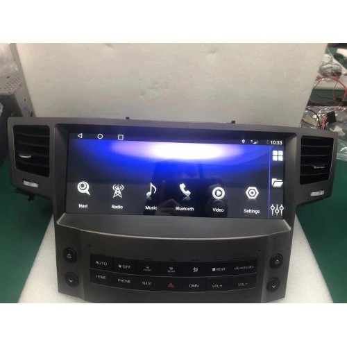 Штатная магнитола CarMedia KP-L1209 для Lexus LX III 570 2007-2015 на Android 12.0