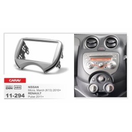 Переходная рамка CARAV 11-294/Incar RNS-N07A (а/м NISSAN Micra, March (K13) 2010+ / RENAULT Pulse 2011+)