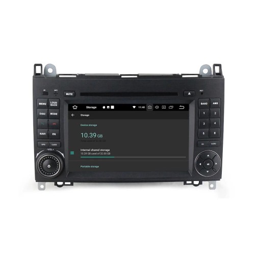 Штатная магнитола CarMedia MKD-7007-P30 для Mercedes A-klasse (W169) 2004-2012, B-klasse (W245) 2005-2011, Vito ll (W639) 2006-2014, Vito III (W447) 2014-2024, Viano ll (W639) 2006-2014 на Android 10.0