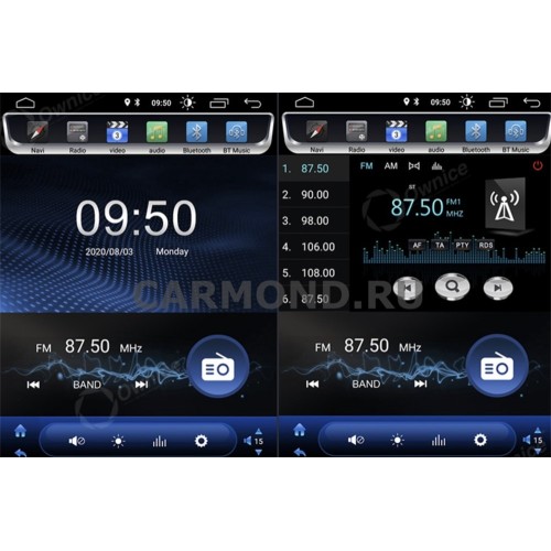 Штатная магнитола CarMedia OL-1738-HD для Kia Sorento III Prime 2015-2020 на Android 10.0