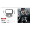 Переходная рамка CARAV 11-304 (FORD Fiesta 2008+ (без штатного дисплея) / Silver)