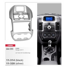 Переходная рамка CARAV 11-314/Intro RMZ-N27 (Black)/ 11-328 (Silver) (FORD Ranger 2011+ (Auto Air-Conditioning))