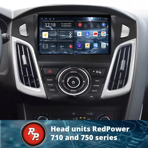 Штатная магнитола Redpower 71450 для Ford Focus III 2011-2019 на Android 10.0